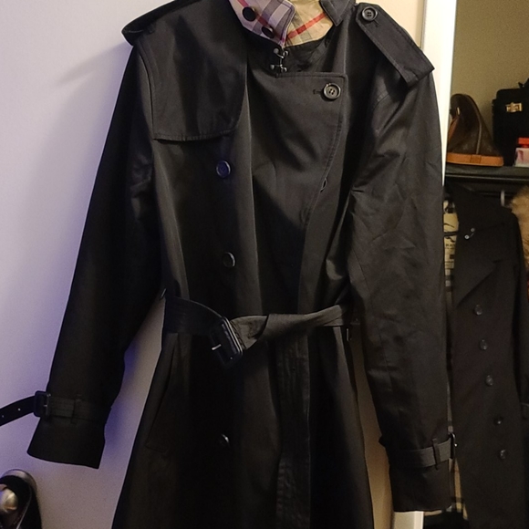 Burberry Jackets & Blazers - Burberry trench long coat  new  without tag black